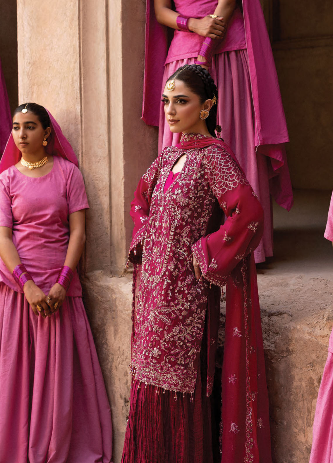 The Empress By Emaan Adeel Embroidered Chiffon 3 Piece Unstitched Suit EA25TEFW D-KASYRA The Empress By Emaan Adeel Embroidered Chiffon 3 Piece Unstitched Suit EA25TEFW D-KASYRA