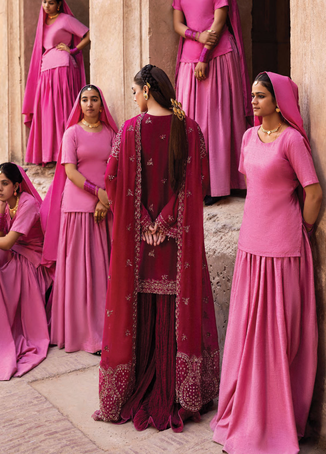 The Empress By Emaan Adeel Embroidered Chiffon 3 Piece Unstitched Suit EA25TEFW D-KASYRA The Empress By Emaan Adeel Embroidered Chiffon 3 Piece Unstitched Suit EA25TEFW D-KASYRA