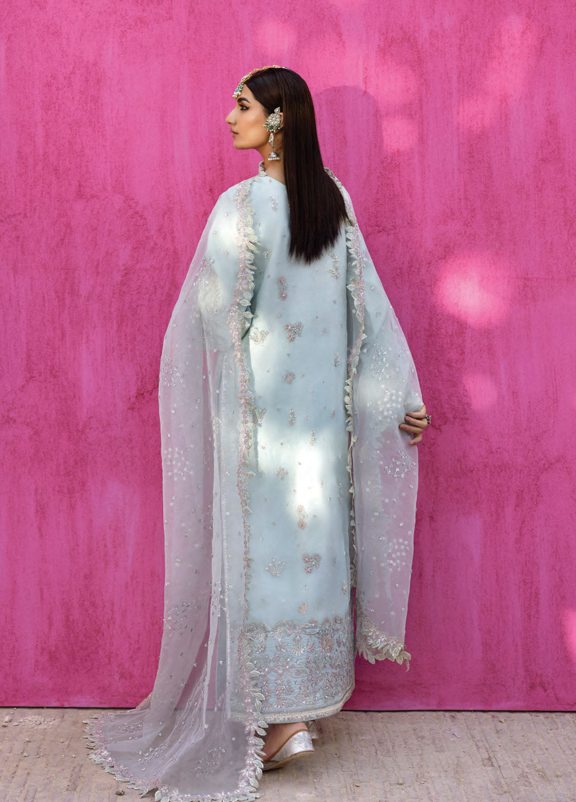 The Empress By Emaan Adeel Embroidered Organza 3 Piece Unstitched Suit EA25TEFW D-CEALINA The Empress By Emaan Adeel Embroidered Organza 3 Piece Unstitched Suit EA25TEFW D-CEALINA