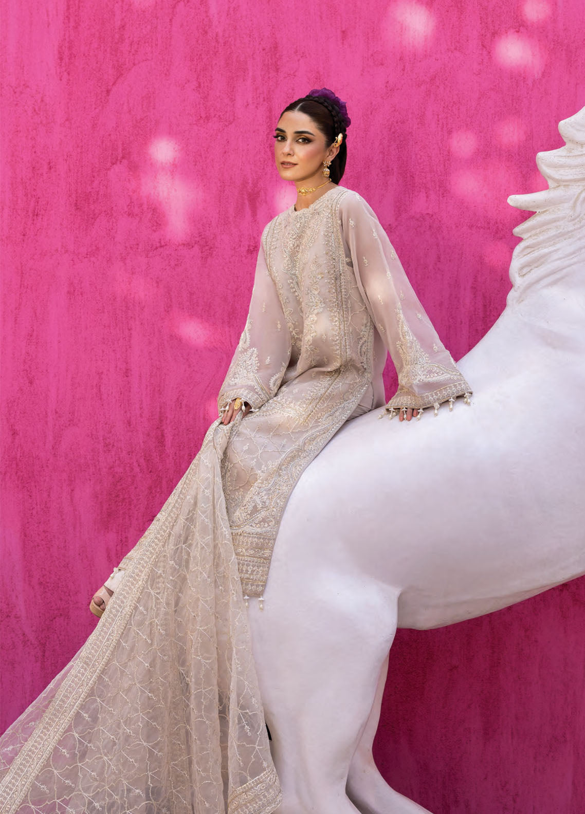 The Empress By Emaan Adeel Embroidered Organza 3 Piece Unstitched Suit EA25TEFW D-LUMESSE The Empress By Emaan Adeel Embroidered Organza 3 Piece Unstitched Suit EA25TEFW D-LUMESSE