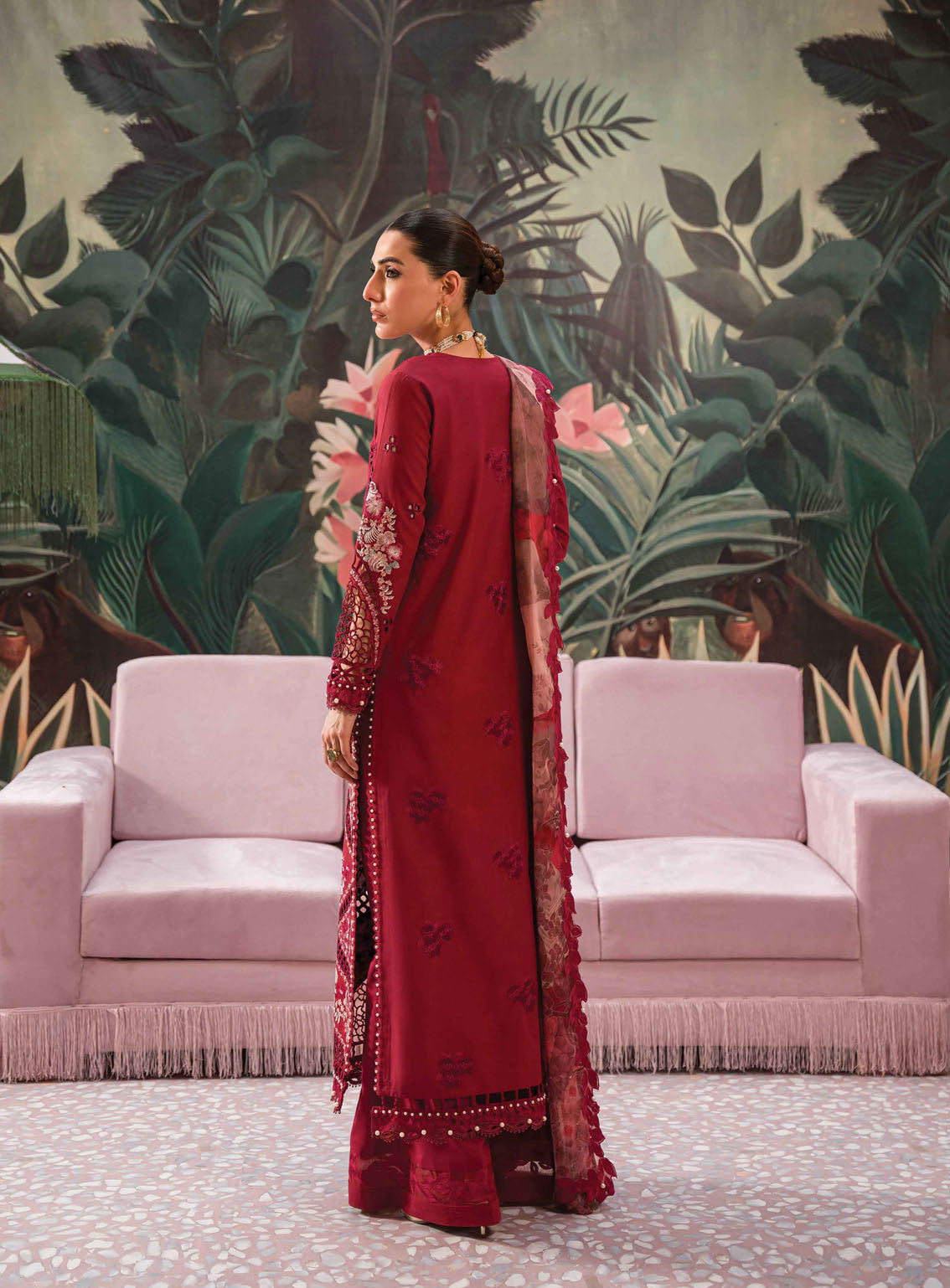 The Painted Garden By Afrozeh Embroidered Lawn 3 Piece Unstitched Suit AF24PG D-06 DAHLIA DUSK The Painted Garden By Afrozeh Embroidered Lawn 3 Piece Unstitched Suit AF24PG D-06 DAHLIA DUSK