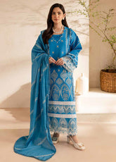 The Summer Garden By Parishay Embroidered Lawn 3 Piece Unstitched Suit PR25TSG D-SG-02