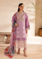 The Summer Garden By Parishay Embroidered Lawn 3 Piece Unstitched Suit PR25TSG D-SG-05