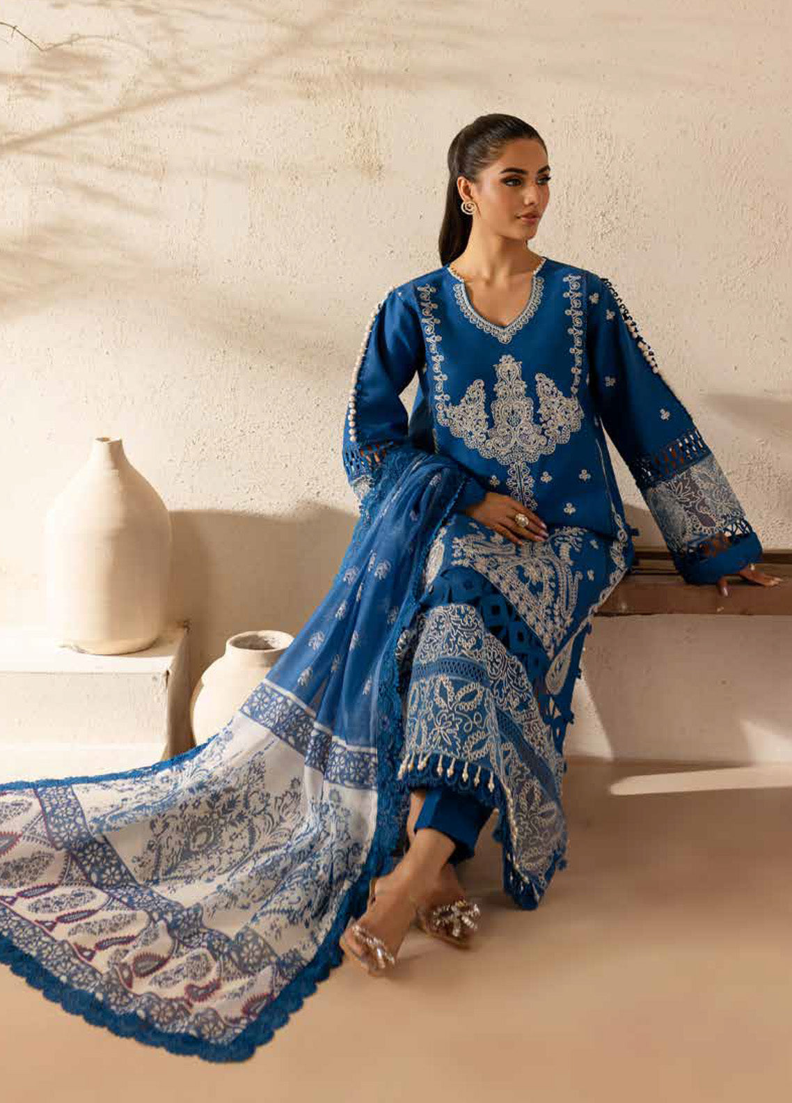 The Summer Garden By Parishay Embroidered Lawn 3 Piece Unstitched Suit PR25TSG D-SG-08 The Summer Garden By Parishay Embroidered Lawn 3 Piece Unstitched Suit PR25TSG D-SG-08