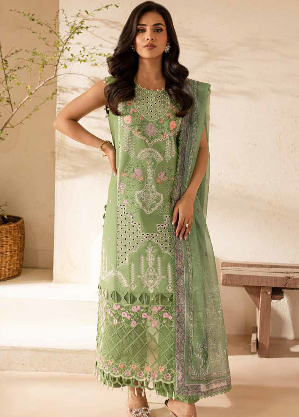The Summer Garden By Parishay Embroidered Lawn 3 Piece Unstitched Suit PR25TSG D-SG-09 The Summer Garden By Parishay Embroidered Lawn 3 Piece Unstitched Suit PR25TSG D-SG-09