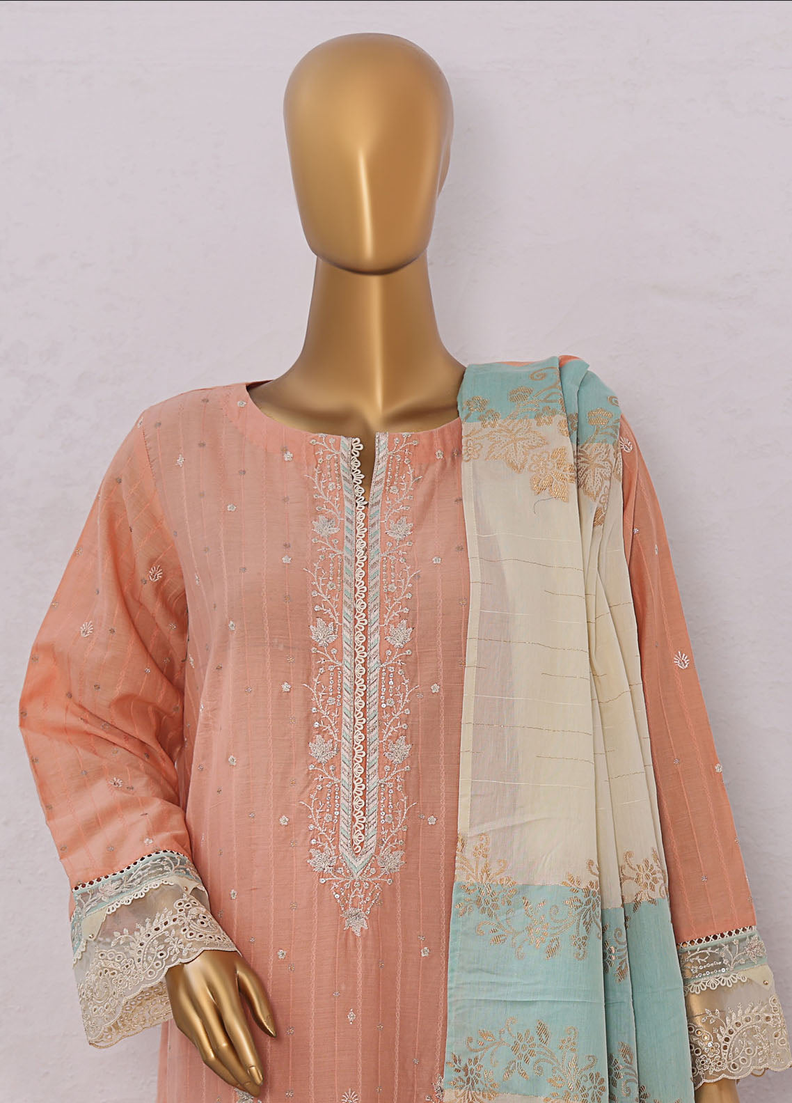 Turkish By HZ Textiles Embroidered Jacquard 3 Piece Unstitched Suit HZ25TJV1 D-TJE-102 Turkish By HZ Textiles Embroidered Jacquard 3 Piece Unstitched Suit HZ25TJV1 D-TJE-102