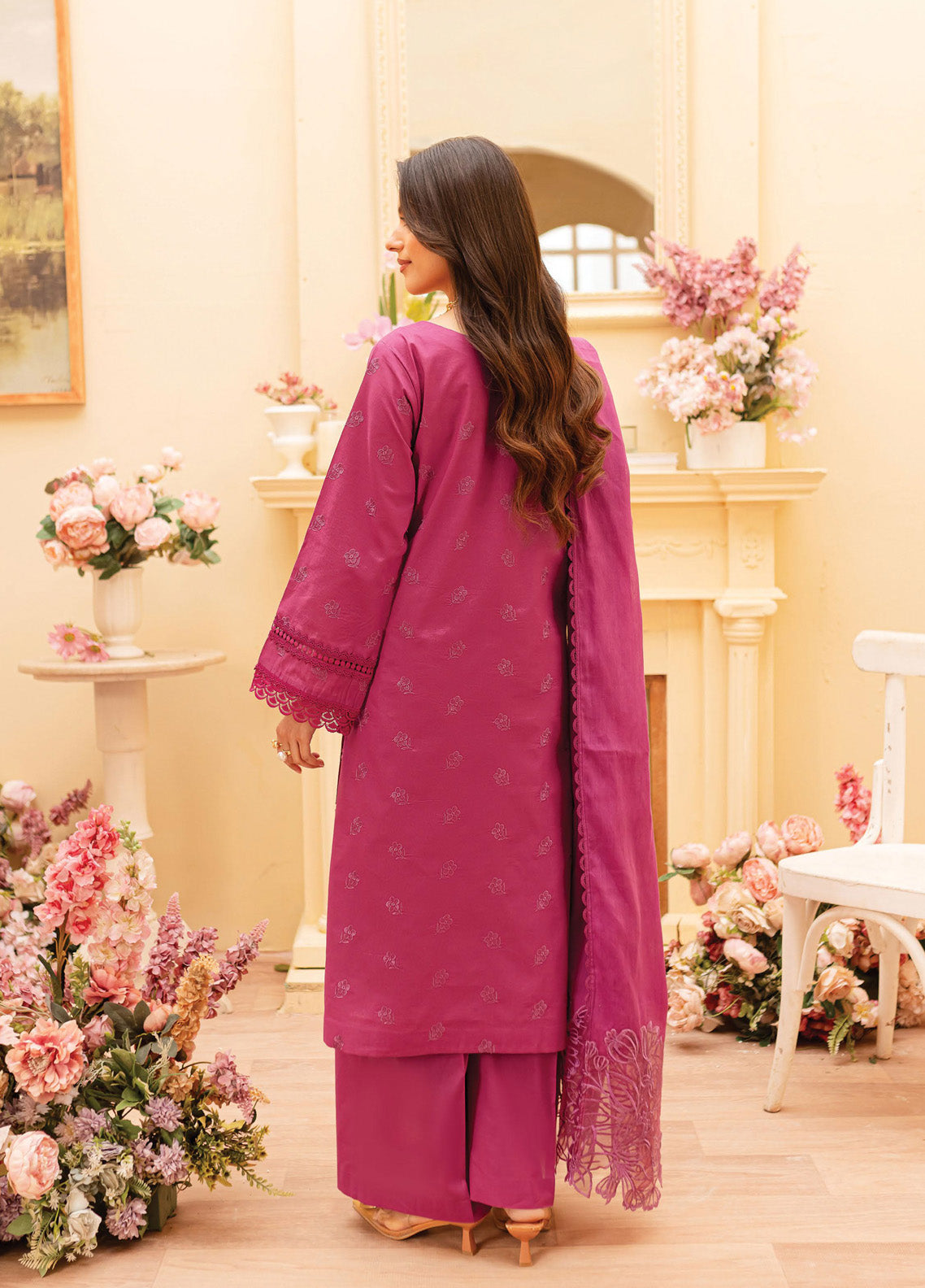 Twilight By Mahnur Embroidered Lawn 3 Piece Unstitched Suit MN25TL D-03A ANASTASIA Twilight By Mahnur Embroidered Lawn 3 Piece Unstitched Suit MN25TL D-03A ANASTASIA