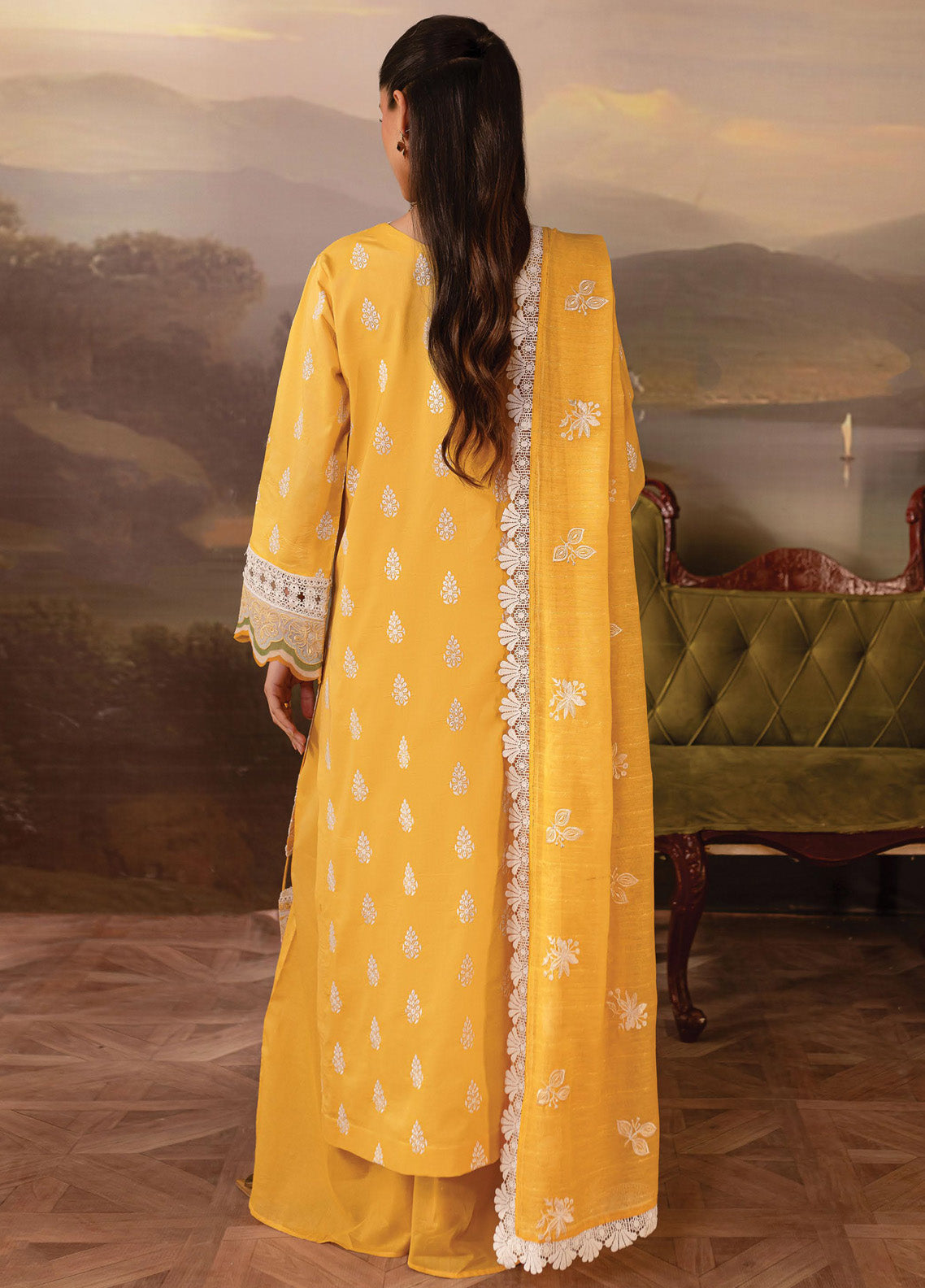 Twilight By Mahnur Embroidered Lawn 3 Piece Unstitched Suit MN25TL D-06A ZENIA Twilight By Mahnur Embroidered Lawn 3 Piece Unstitched Suit MN25TL D-06A ZENIA