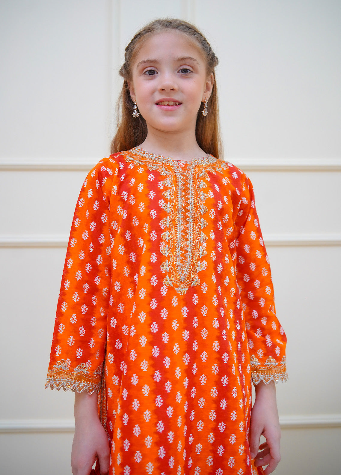 Twinkle Stitches By Shanzey Embroidered Lawn Suits Stitched 3 Piece For Girls S25TS SHK-4411 Twinkle Stitches By Shanzey Embroidered Lawn Suits Stitched 3 Piece For Girls S25TS SHK-4411