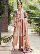 Umang By Motifz Luxury Embroidered Lawn 3 Piece Unstitched Suit MT25ULL D-5573 EZRA