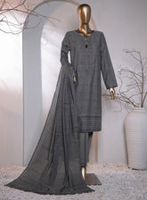 Valencia By HZ Textile Embroidered Jacquard 3 Piece Unstitched Suit HZ24V D-VJ-11