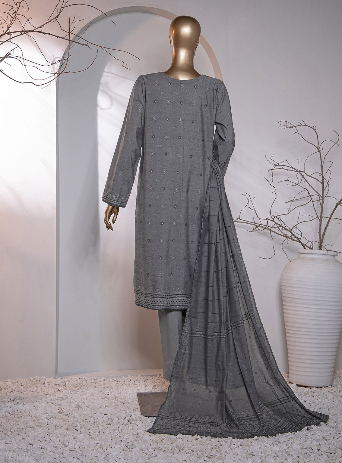 Valencia By HZ Textile Embroidered Jacquard 3 Piece Unstitched Suit HZ24V D-VJ-11 Valencia By HZ Textile Embroidered Jacquard 3 Piece Unstitched Suit HZ24V D-VJ-11