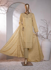 Valencia By HZ Textile Embroidered Jacquard 3 Piece Unstitched Suit HZ24V D-VJ-13