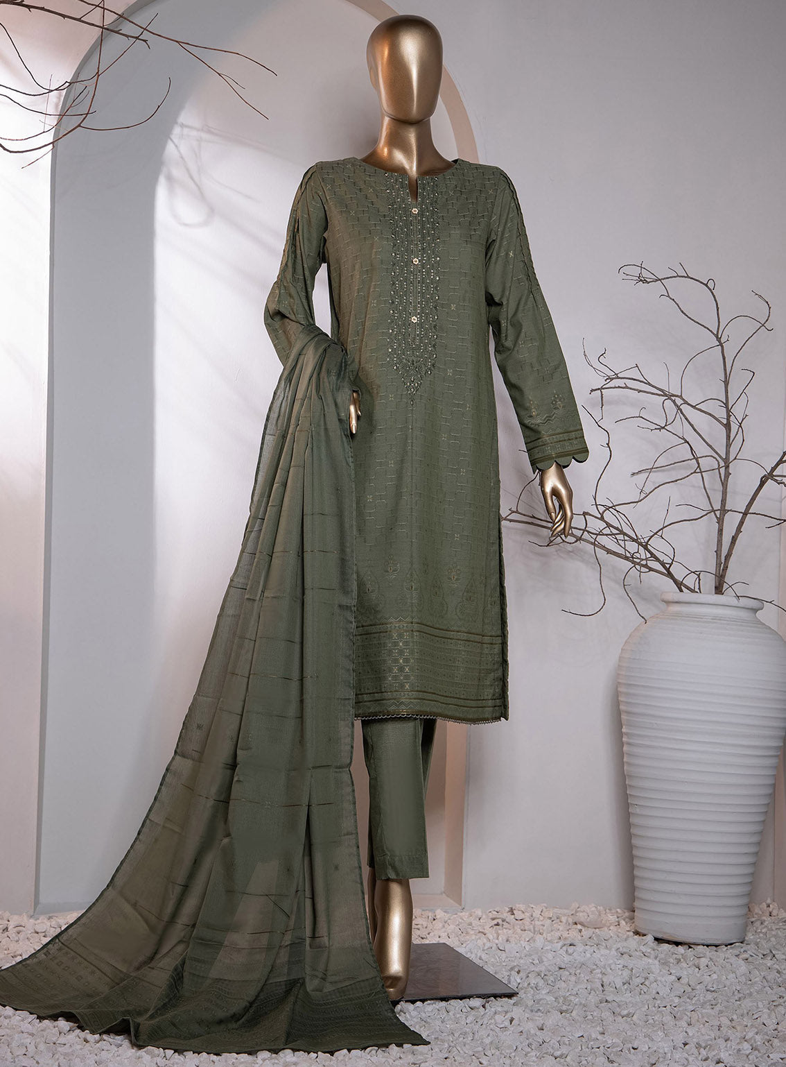 Valencia By HZ Textile Embroidered Jacquard 3 Piece Unstitched Suit HZ24V D-VJ-14 Valencia By HZ Textile Embroidered Jacquard 3 Piece Unstitched Suit HZ24V D-VJ-14