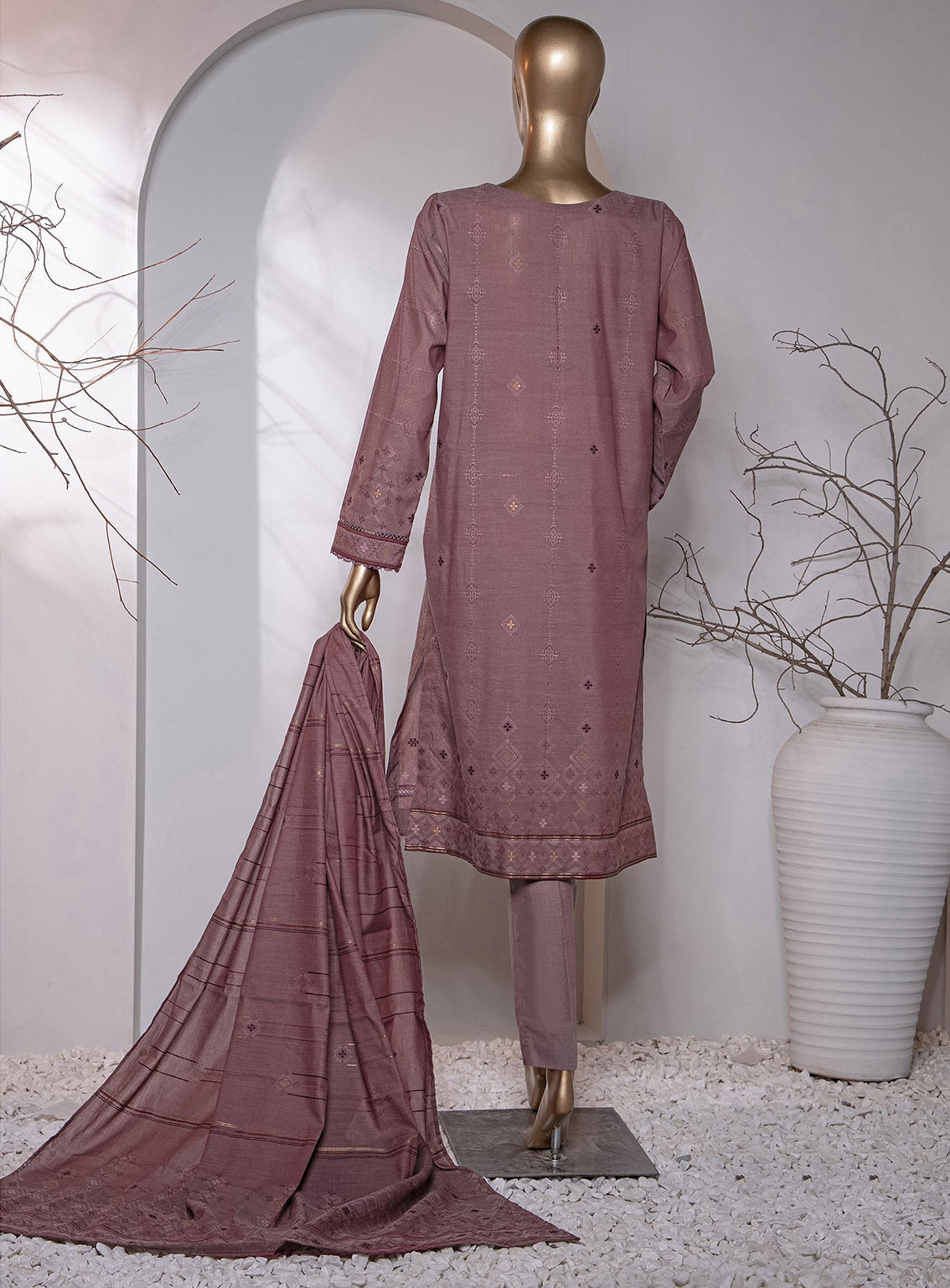 Valencia By HZ Textile Embroidered Jacquard 3 Piece Unstitched Suit HZ24V D-VJ-16 Valencia By HZ Textile Embroidered Jacquard 3 Piece Unstitched Suit HZ24V D-VJ-16