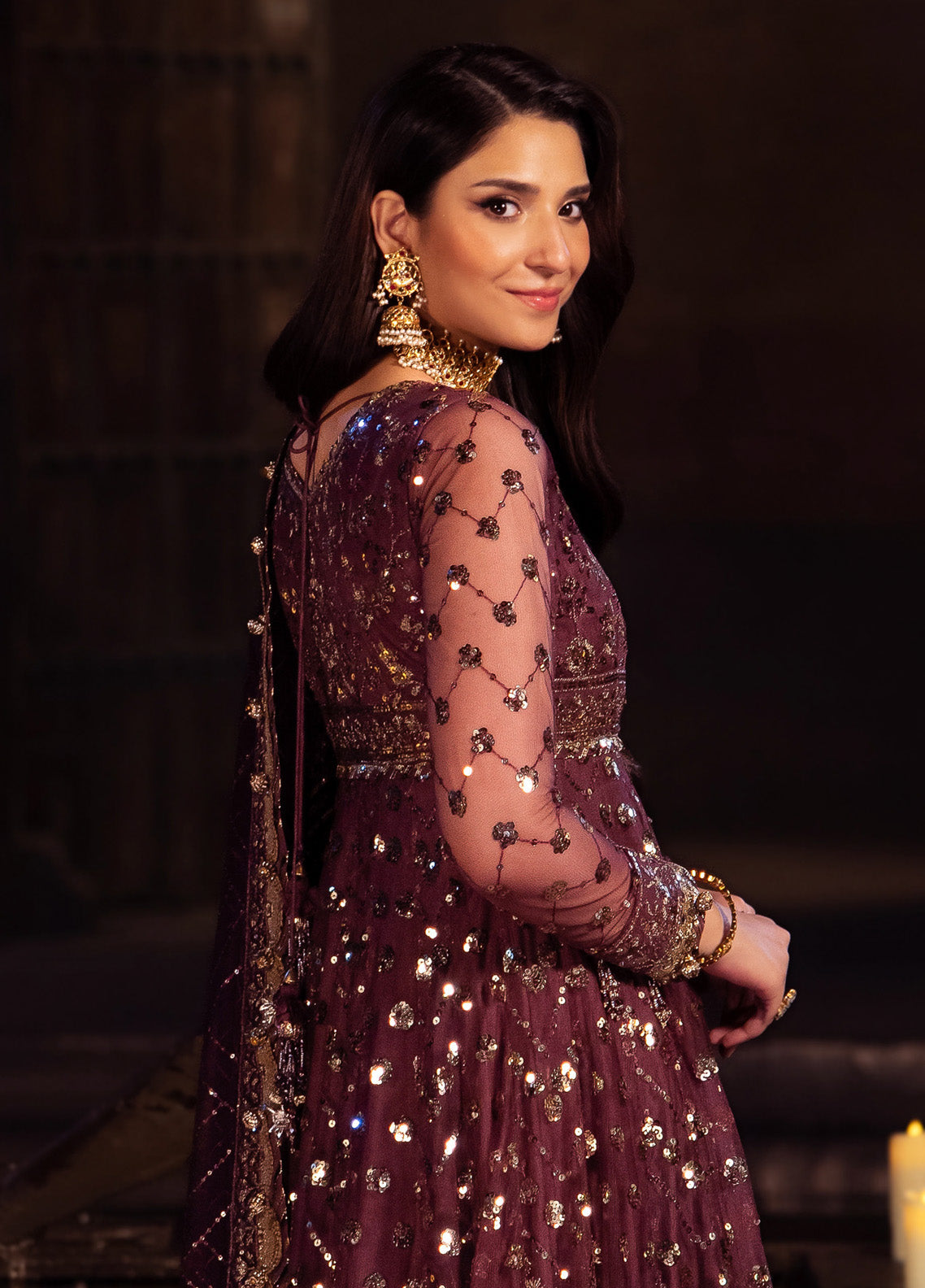 Vasl By Asim Jofa Embroidered Chiffon 3 Piece Unstitched Suit J24V AJYV-02 Vasl By Asim Jofa Embroidered Chiffon 3 Piece Unstitched Suit J24V AJYV-02