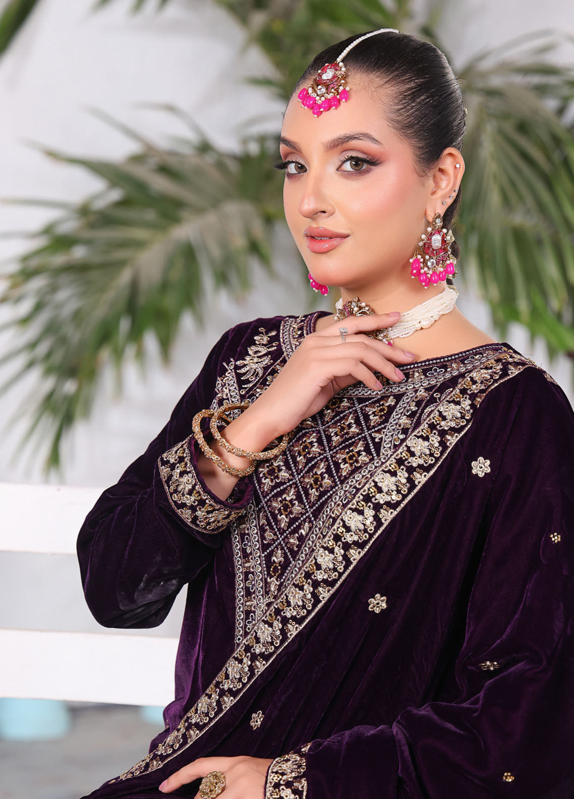 Velvety By Schick Embroidered Cut Dana Velvet 3 Piece Unstitched Suit SDH25VV2 D-CDE-03 Velvety By Schick Embroidered Cut Dana Velvet 3 Piece Unstitched Suit SDH25VV2 D-CDE-03