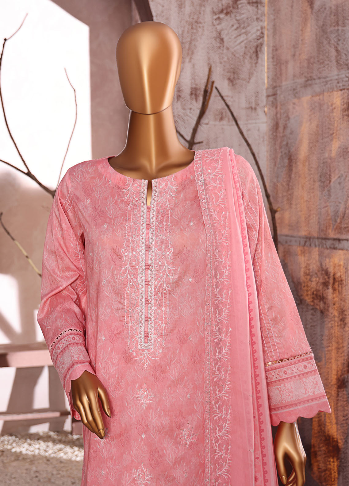 Venice By HZ Textiles Premium Embroidered Cotton 3 Piece Unstitched Suit HZ25VPE PVE-705 Venice By HZ Textiles Premium Embroidered Cotton 3 Piece Unstitched Suit HZ25VPE PVE-705