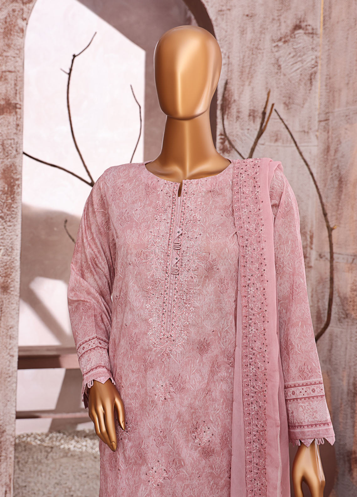 Venice By HZ Textiles Premium Embroidered Cotton 3 Piece Unstitched Suit HZ25VPE PVE-706 Venice By HZ Textiles Premium Embroidered Cotton 3 Piece Unstitched Suit HZ25VPE PVE-706