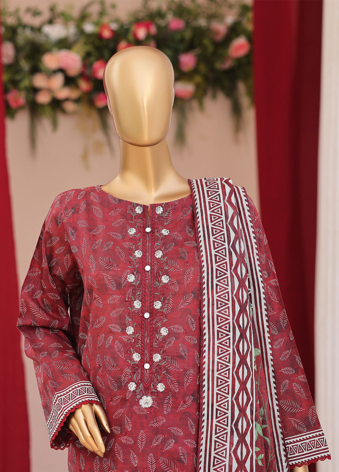 Vital By HZ Textiles Embroidered Lawn 3 Piece Unstitched Suit HZ26VE D-VEC-04 Vital By HZ Textiles Embroidered Lawn 3 Piece Unstitched Suit HZ26VE D-VEC-04