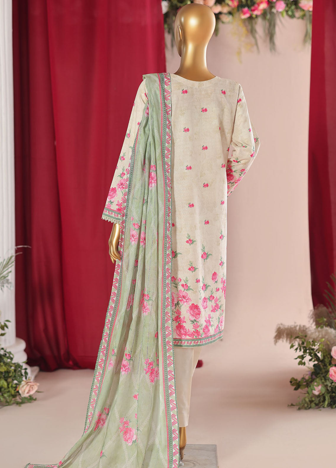 Vital By HZ Textiles Embroidered Lawn 3 Piece Unstitched Suit HZ26VE D-VEC-05 Vital By HZ Textiles Embroidered Lawn 3 Piece Unstitched Suit HZ26VE D-VEC-05