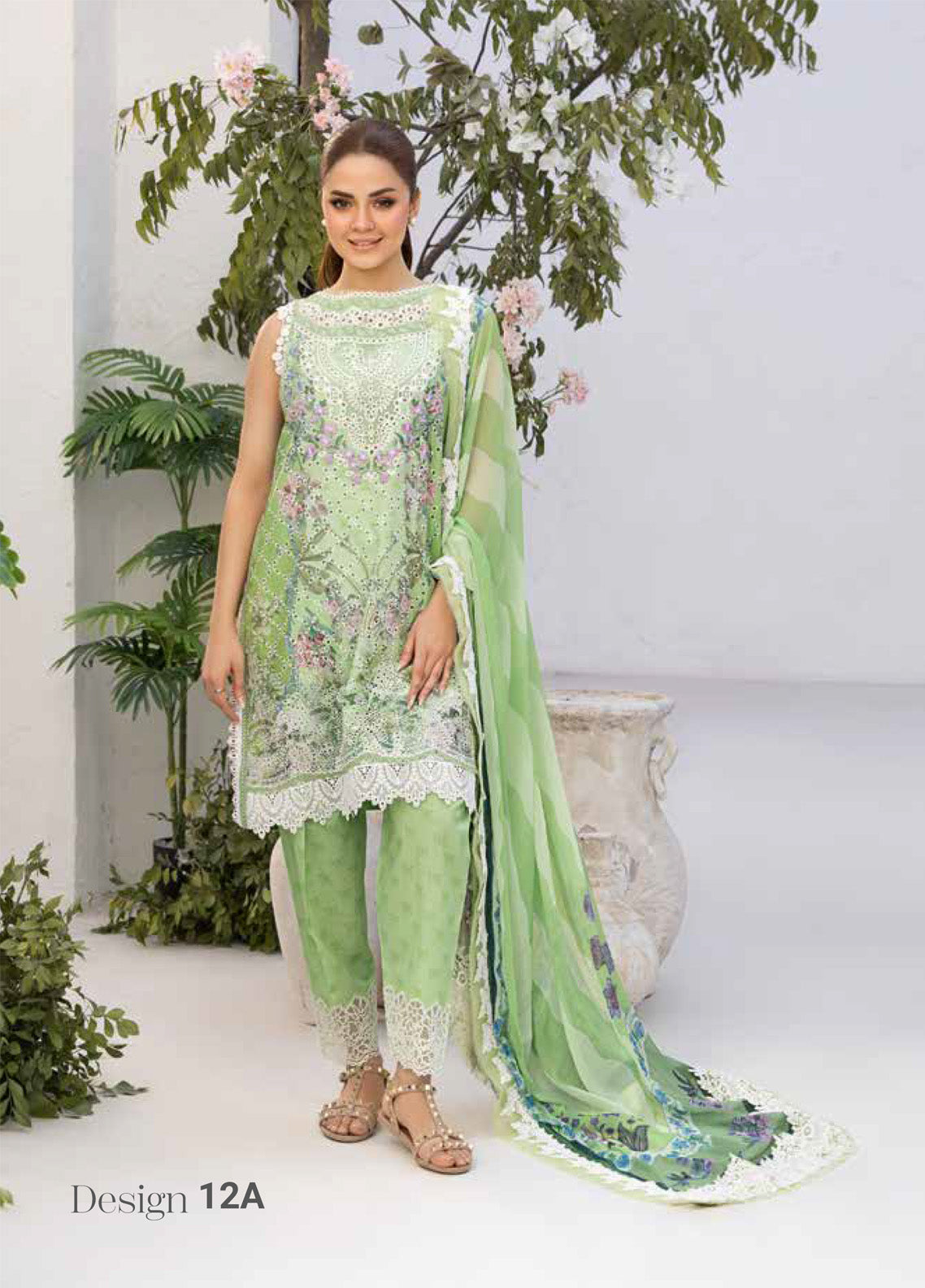 Vital By Sobia Nazir Embroidered Lawn 3 Piece Unstitched Suit SN25 D-12A Vital By Sobia Nazir Embroidered Lawn 3 Piece Unstitched Suit SN25 D-12A