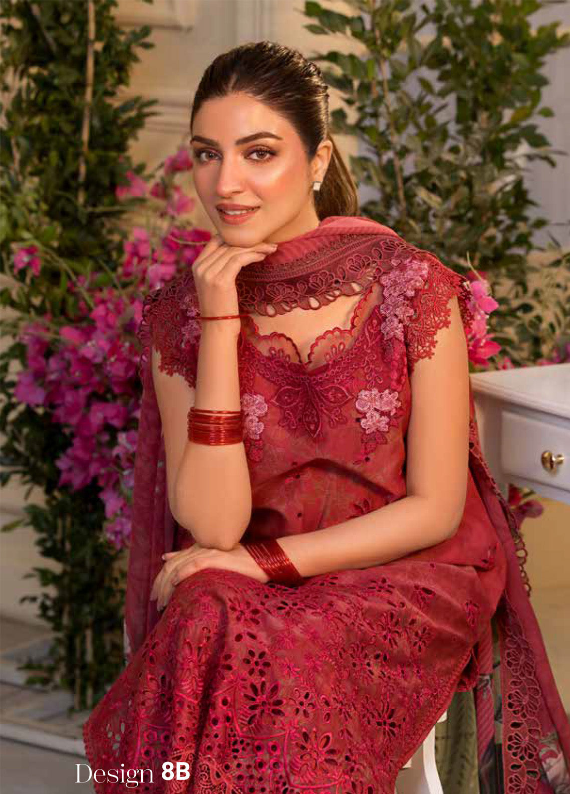 Vital By Sobia Nazir Embroidered Lawn 3 Piece Unstitched Suit SN25 D-8B Vital By Sobia Nazir Embroidered Lawn 3 Piece Unstitched Suit SN25 D-8B