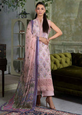 Vital By Sobia Nazir Embroidered Lawn 3 Piece Unstitched Suit SN25VV2 D-10A