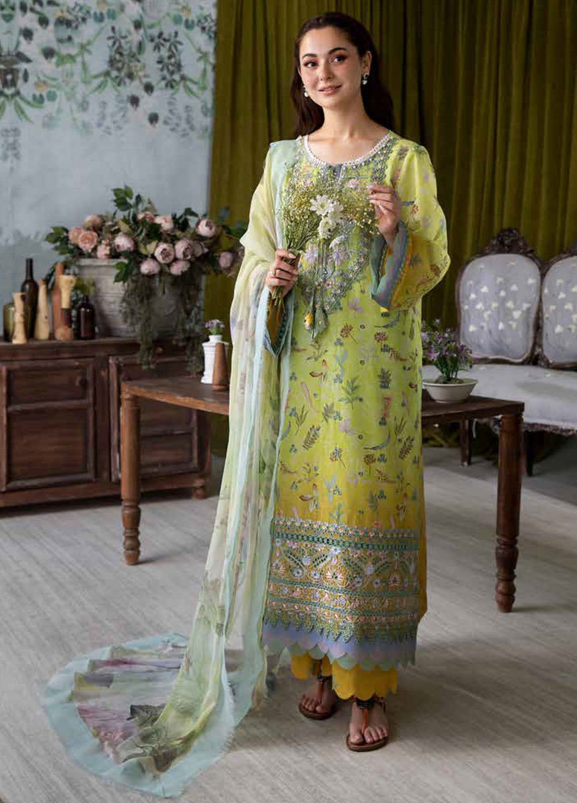 Vital By Sobia Nazir Embroidered Lawn 3 Piece Unstitched Suit SN25VV2 D-6A Vital By Sobia Nazir Embroidered Lawn 3 Piece Unstitched Suit SN25VV2 D-6A