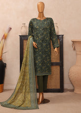Vital Prints By HZ Textiles Printed Lawn 3 Piece Unstitched Suit HZ25VPSLV2 D-VP-04