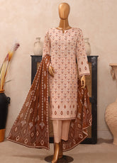 Vital Prints By HZ Textiles Printed Lawn 3 Piece Unstitched Suit HZ25VPSLV2 D-VP-05