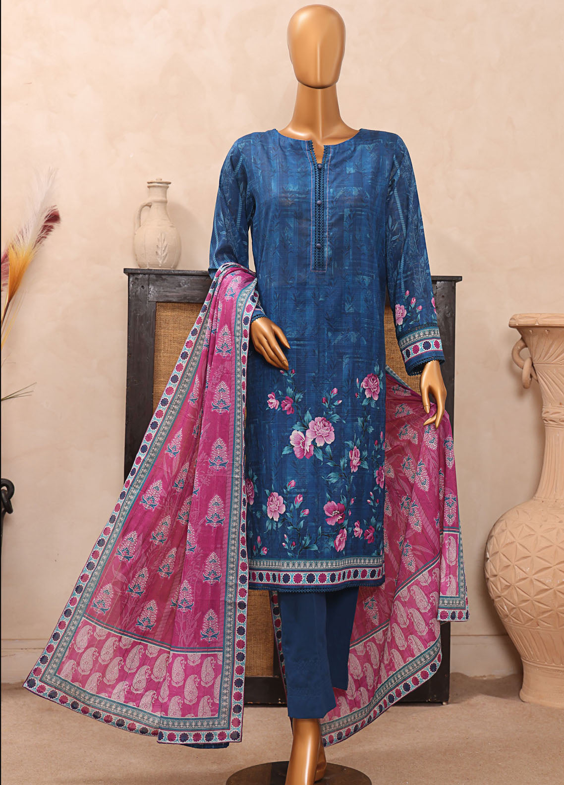 Vital Prints By HZ Textiles Printed Lawn 3 Piece Unstitched Suit HZ25VPSLV2 D-VP-07 Vital Prints By HZ Textiles Printed Lawn 3 Piece Unstitched Suit HZ25VPSLV2 D-VP-07