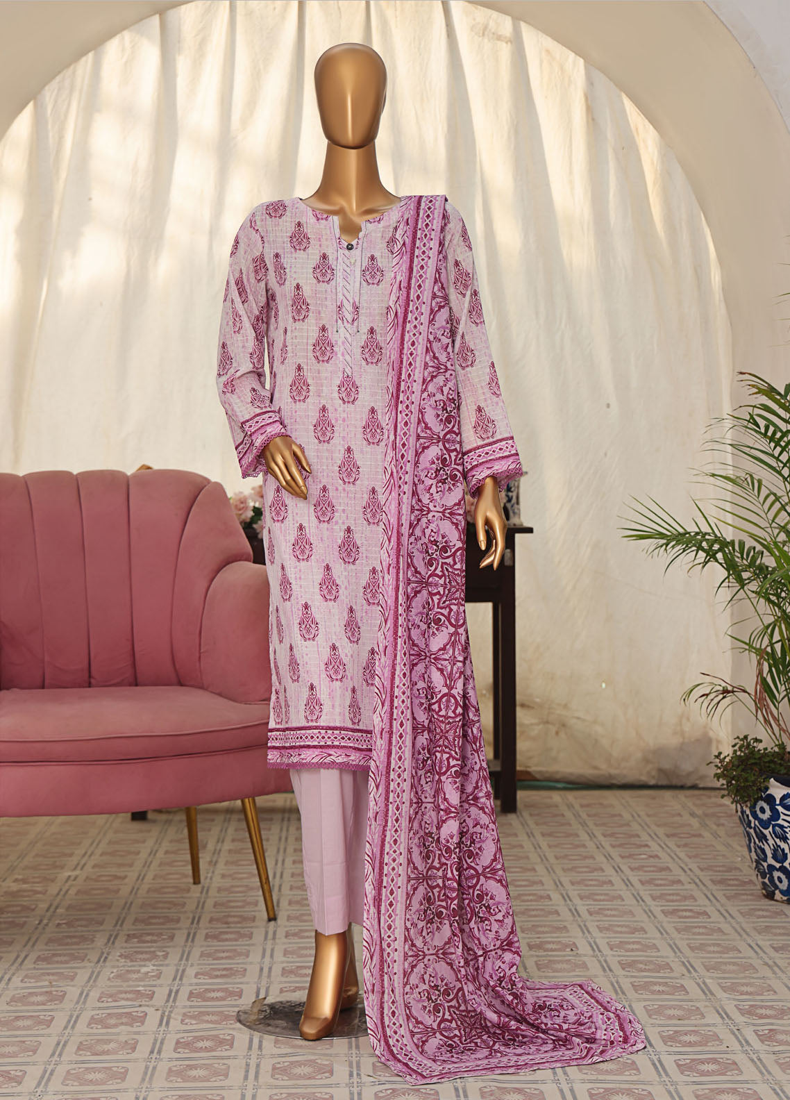 Vital Prints By HZ Textiles Printed Lawn 3 Piece Unstitched Suit HZ25VPSLV2 D-VP-10B Vital Prints By HZ Textiles Printed Lawn 3 Piece Unstitched Suit HZ25VPSLV2 D-VP-10B