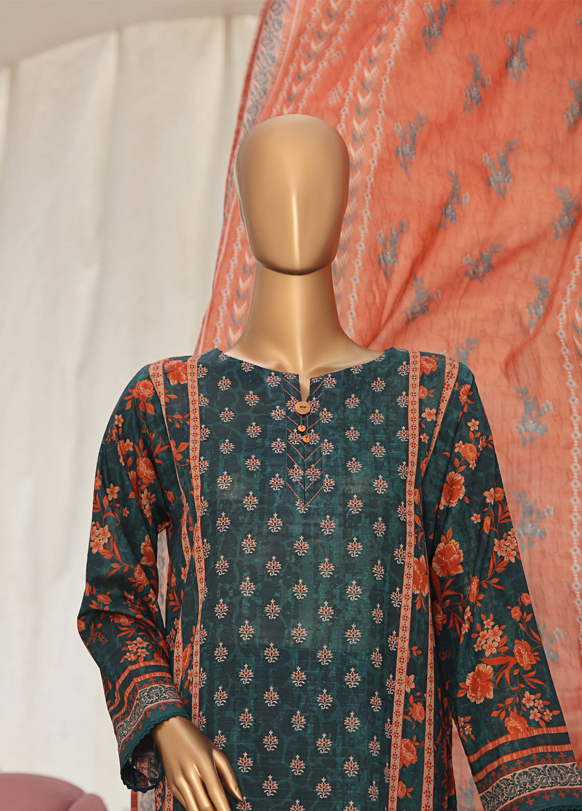 Vital Prints By HZ Textiles Slub Lawn 3 Piece Unstitched Suit HZ25VPSLD VP-02 Vital Prints By HZ Textiles Slub Lawn 3 Piece Unstitched Suit HZ25VPSLD VP-02