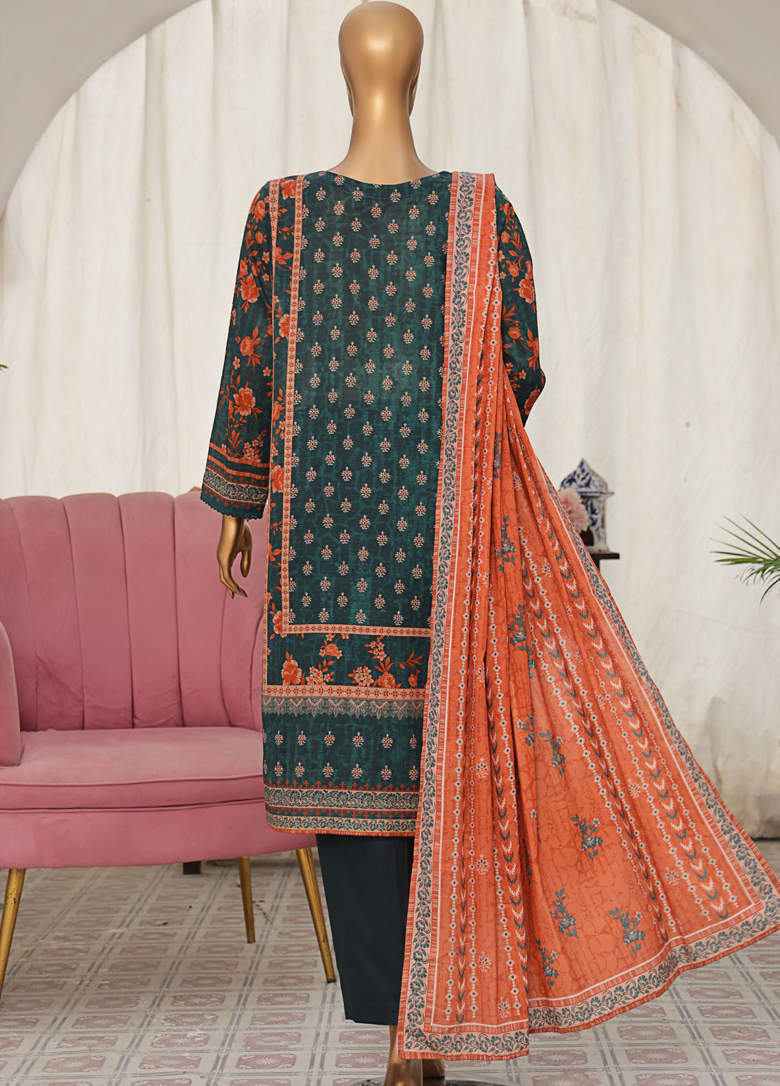 Vital Prints By HZ Textiles Slub Lawn 3 Piece Unstitched Suit HZ25VPSLD VP-02 Vital Prints By HZ Textiles Slub Lawn 3 Piece Unstitched Suit HZ25VPSLD VP-02