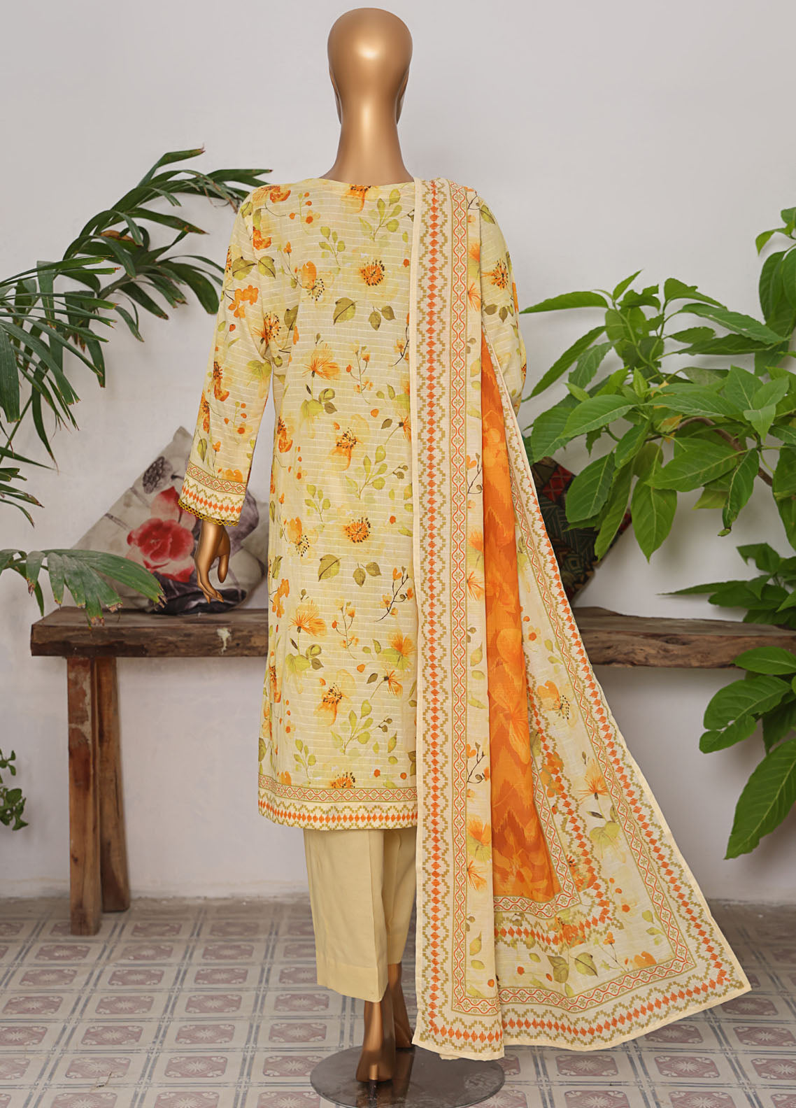 Vital Prints By HZ Textiles Slub Lawn 3 Piece Unstitched Suit HZ25VPSLD VP-03 Vital Prints By HZ Textiles Slub Lawn 3 Piece Unstitched Suit HZ25VPSLD VP-03