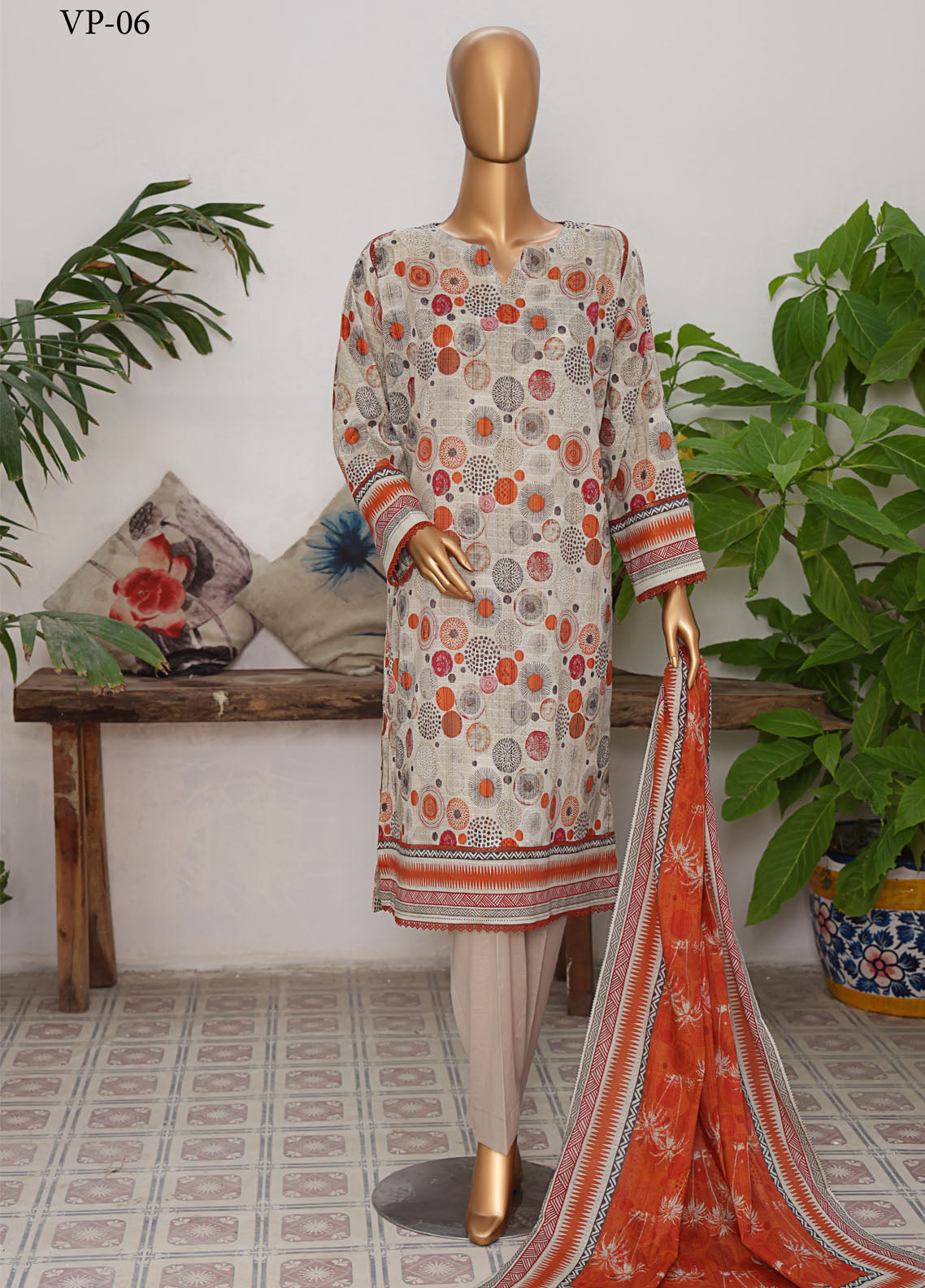 Vital Prints By HZ Textiles Slub Lawn 3 Piece Unstitched Suit HZ25VPSLD VP-06 Vital Prints By HZ Textiles Slub Lawn 3 Piece Unstitched Suit HZ25VPSLD VP-06