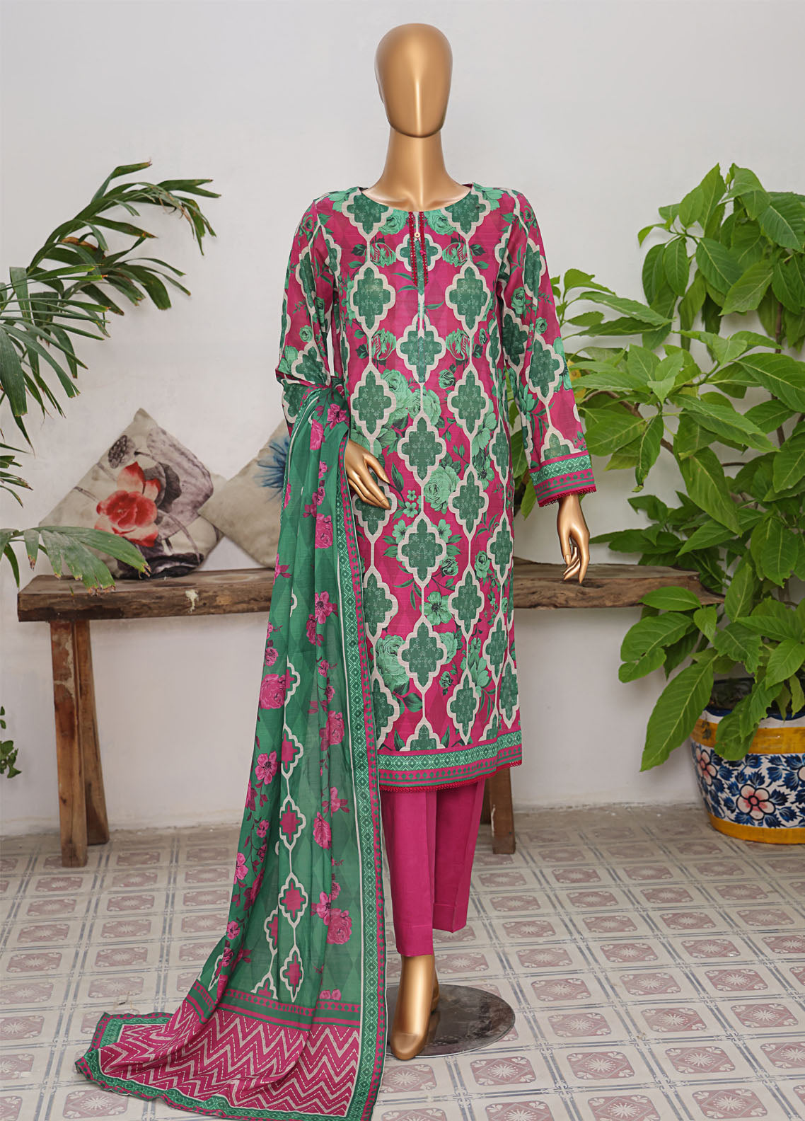Vital Prints By HZ Textiles Slub Lawn 3 Piece Unstitched Suit HZ25VPSLD VP-09 Vital Prints By HZ Textiles Slub Lawn 3 Piece Unstitched Suit HZ25VPSLD VP-09