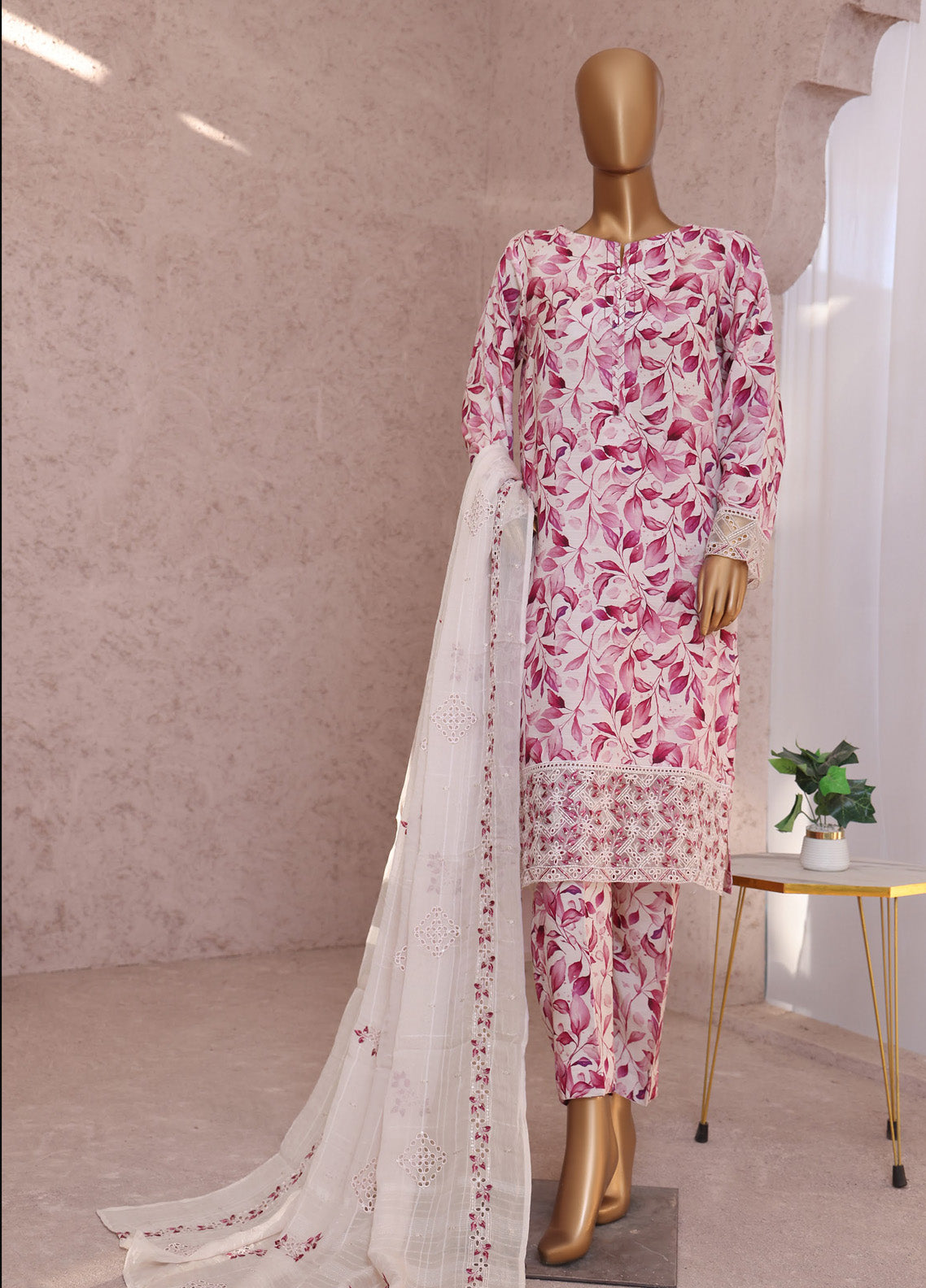Vogue By HZ Textiles Embroidered Raw Silk 3 Piece Unstitched Suit HZ24V VRS-1112 Vogue By HZ Textiles Embroidered Raw Silk 3 Piece Unstitched Suit HZ24V VRS-1112