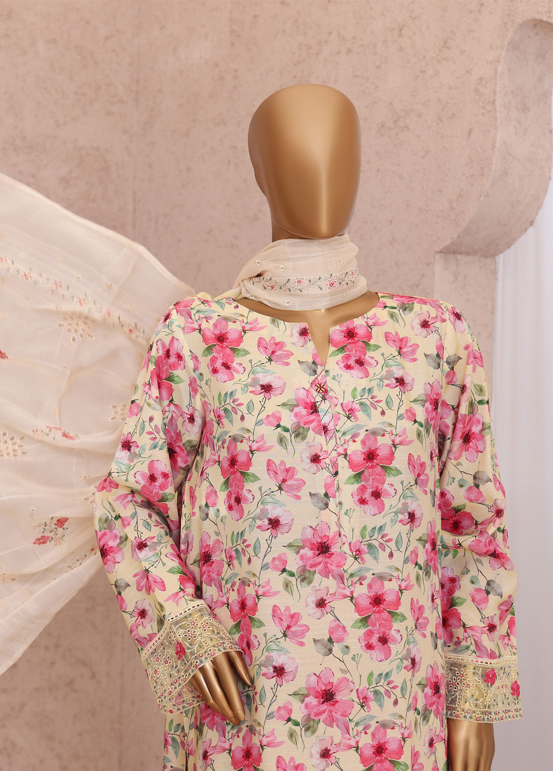 Vogue By HZ Textiles Embroidered Raw Silk 3 Piece Unstitched Suit HZ24V VRS-1115 Vogue By HZ Textiles Embroidered Raw Silk 3 Piece Unstitched Suit HZ24V VRS-1115