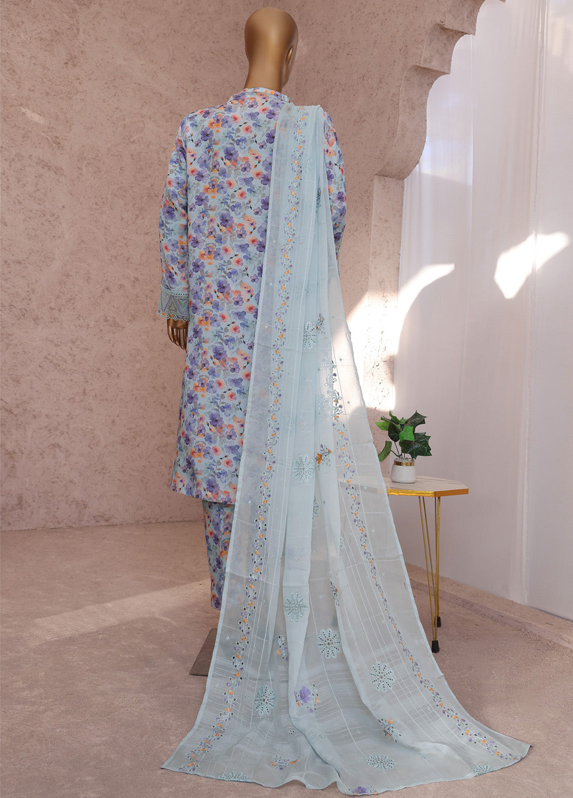 Vogue By HZ Textiles Embroidered Raw Silk 3 Piece Unstitched Suit HZ24V VRS-1116 Vogue By HZ Textiles Embroidered Raw Silk 3 Piece Unstitched Suit HZ24V VRS-1116