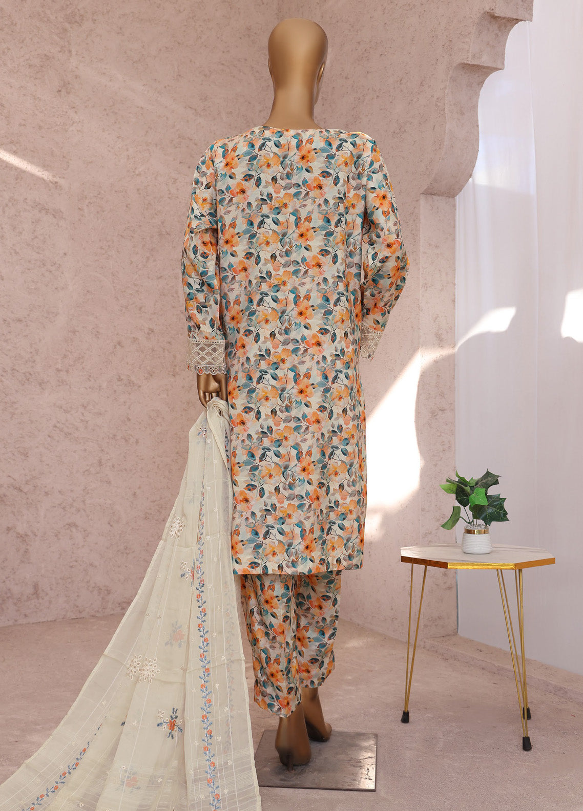 Vogue By HZ Textiles Embroidered Raw Silk 3 Piece Unstitched Suit HZ24V VRS-1118 Vogue By HZ Textiles Embroidered Raw Silk 3 Piece Unstitched Suit HZ24V VRS-1118