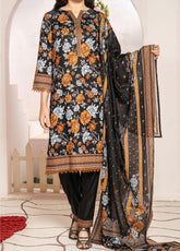 VS Textile Daman Printed Cambric 3 Piece Unstitched Suit VS24DV1 D-604-A