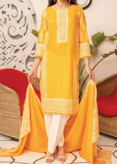 VS Textile Daman Printed Cambric 3 Piece Unstitched Suit VS24DV1 D-606-A