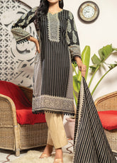 VS Textile Daman Printed Cambric 3 Piece Unstitched Suit VS24DV1 D-606-B