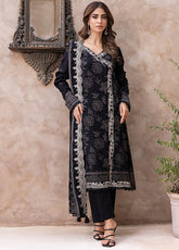 Winter Essentials By LSM Lakhany Embroidered Cashmi Wool 3 Piece Unstitched Suit LSM25WEE D-LG-RK-0067-A