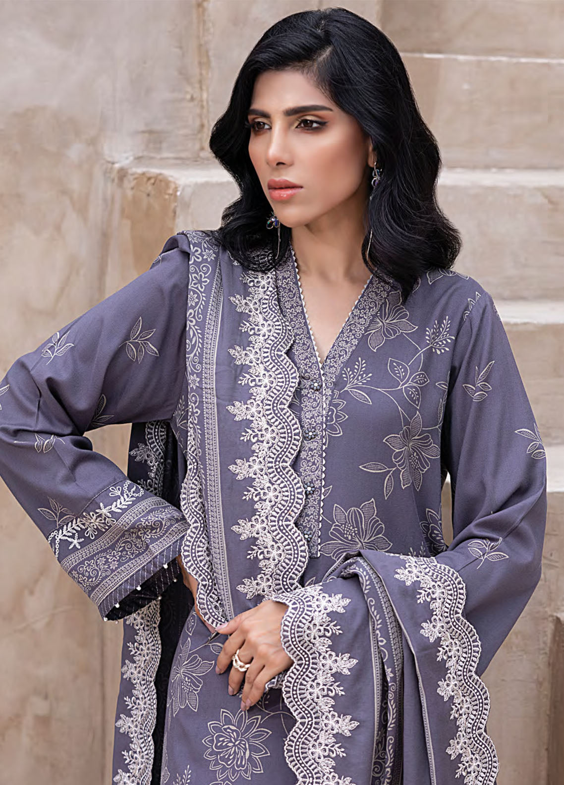 Winter Essentials By LSM Lakhany Embroidered Cashmi Wool 3 Piece Unstitched Suit LSM25WEE D-LG-RK-0067-C Winter Essentials By LSM Lakhany Embroidered Cashmi Wool 3 Piece Unstitched Suit LSM25WEE D-LG-RK-0067-C