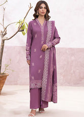 Winter Essentials By LSM Lakhany Embroidered Cashmi Wool 3 Piece Unstitched Suit LSM25WEE D-LG-RL-0307-A