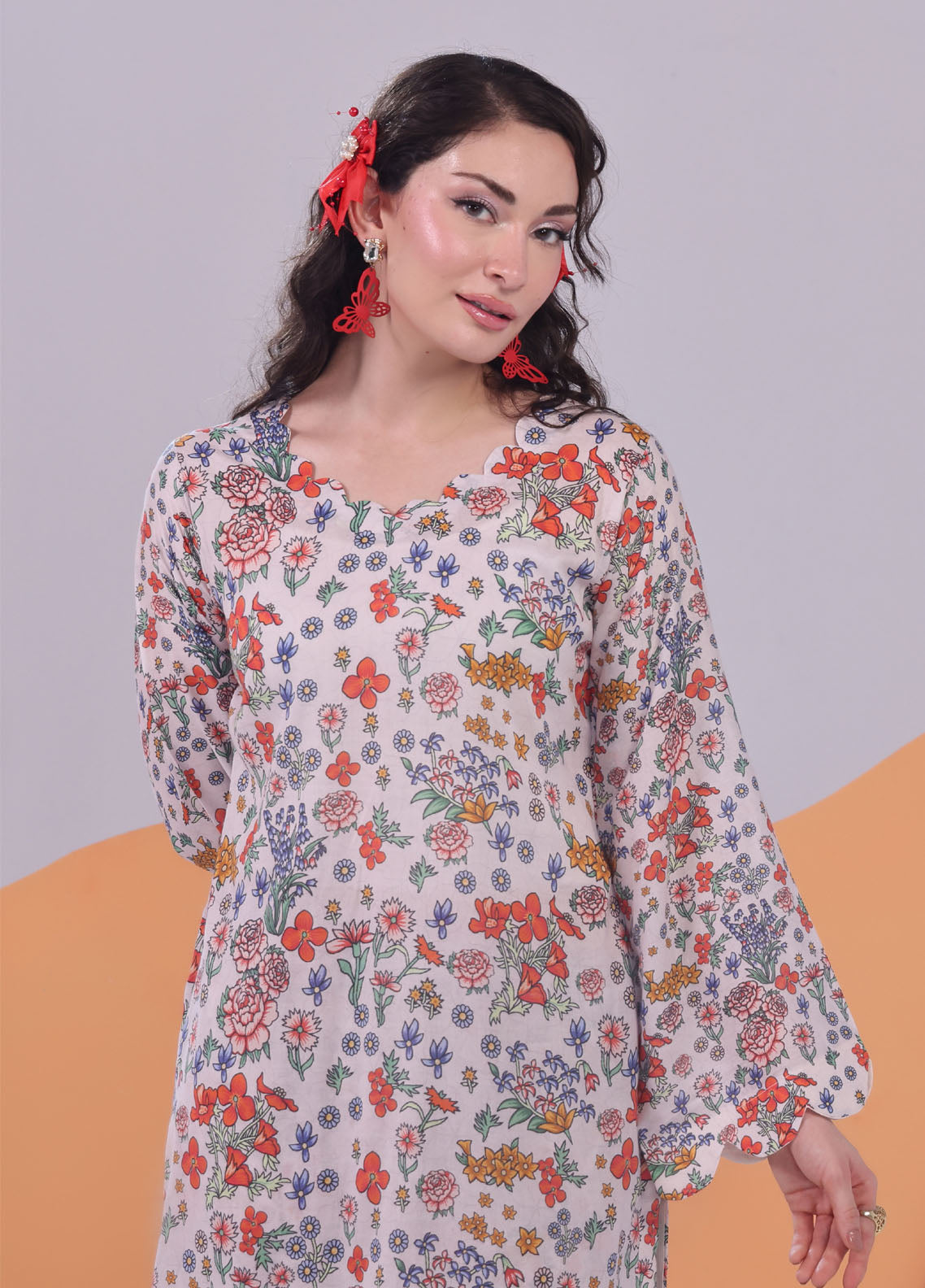 Working Women By Schick Digital Printed Lawn 2 Piece Unstitched Suit SDH25WWV2 DP-05 Working Women By Schick Digital Printed Lawn 2 Piece Unstitched Suit SDH25WWV2 DP-05