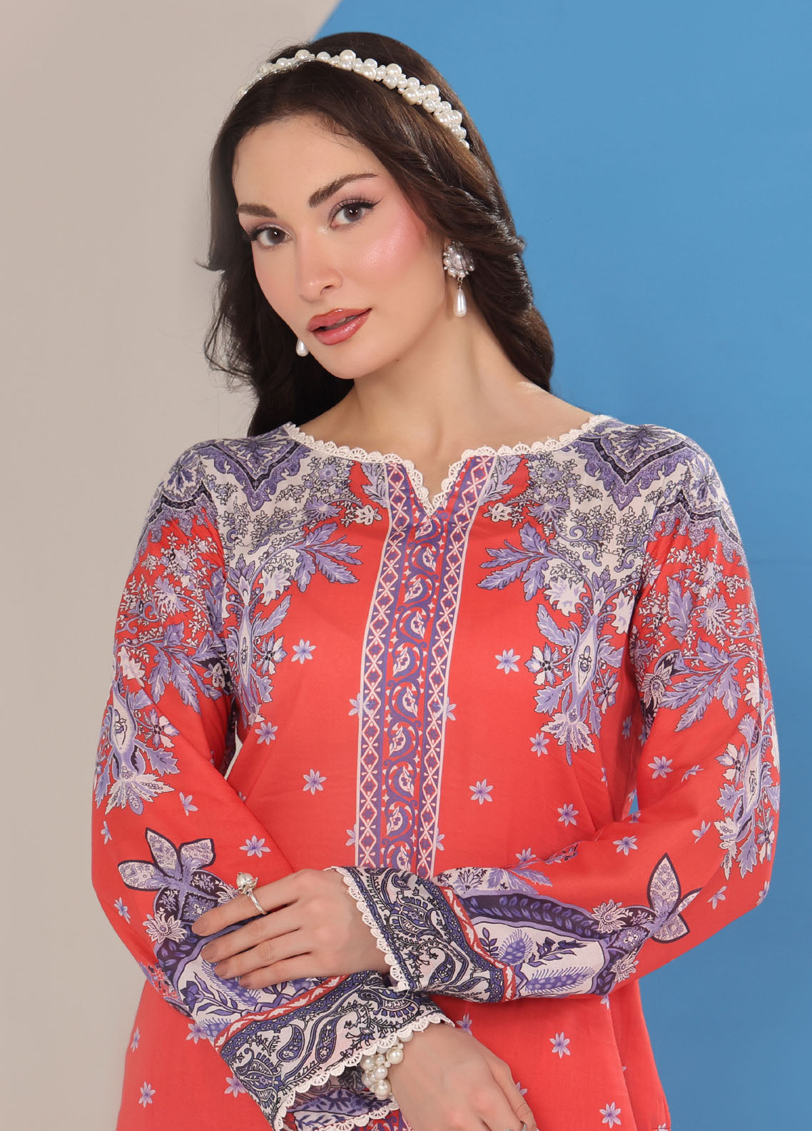 Working Women By Schick Digital Printed Lawn 2 Piece Unstitched Suit SDH25WWV3 DP-02 Working Women By Schick Digital Printed Lawn 2 Piece Unstitched Suit SDH25WWV3 DP-02